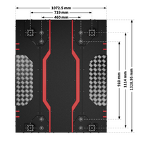 QS-CH2 2DOF motion platform with traction loss