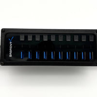 USB 10 Port 60W Hub Mount ONLY (Sabrent usb hub not included)
