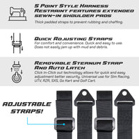 Apevie Simulator 5-Point Harness