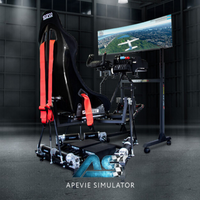 TurnKey System (6 DOF) Motion Platform Flight Simulator