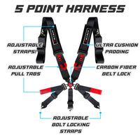 Apevie Simulator 5-Point Harness