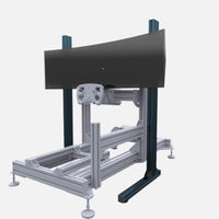 Apevie Simulator External Single Monitor Stand up to 75" Monitor or TV