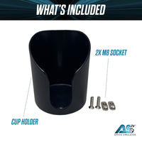 Apevie Sim Rig Cup Holder