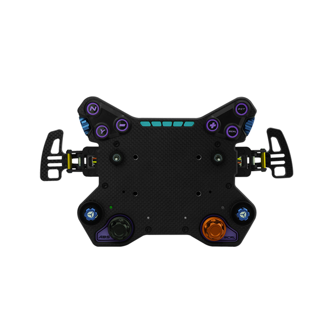GTPROV2 Button BOX - Black - 2 Paddles