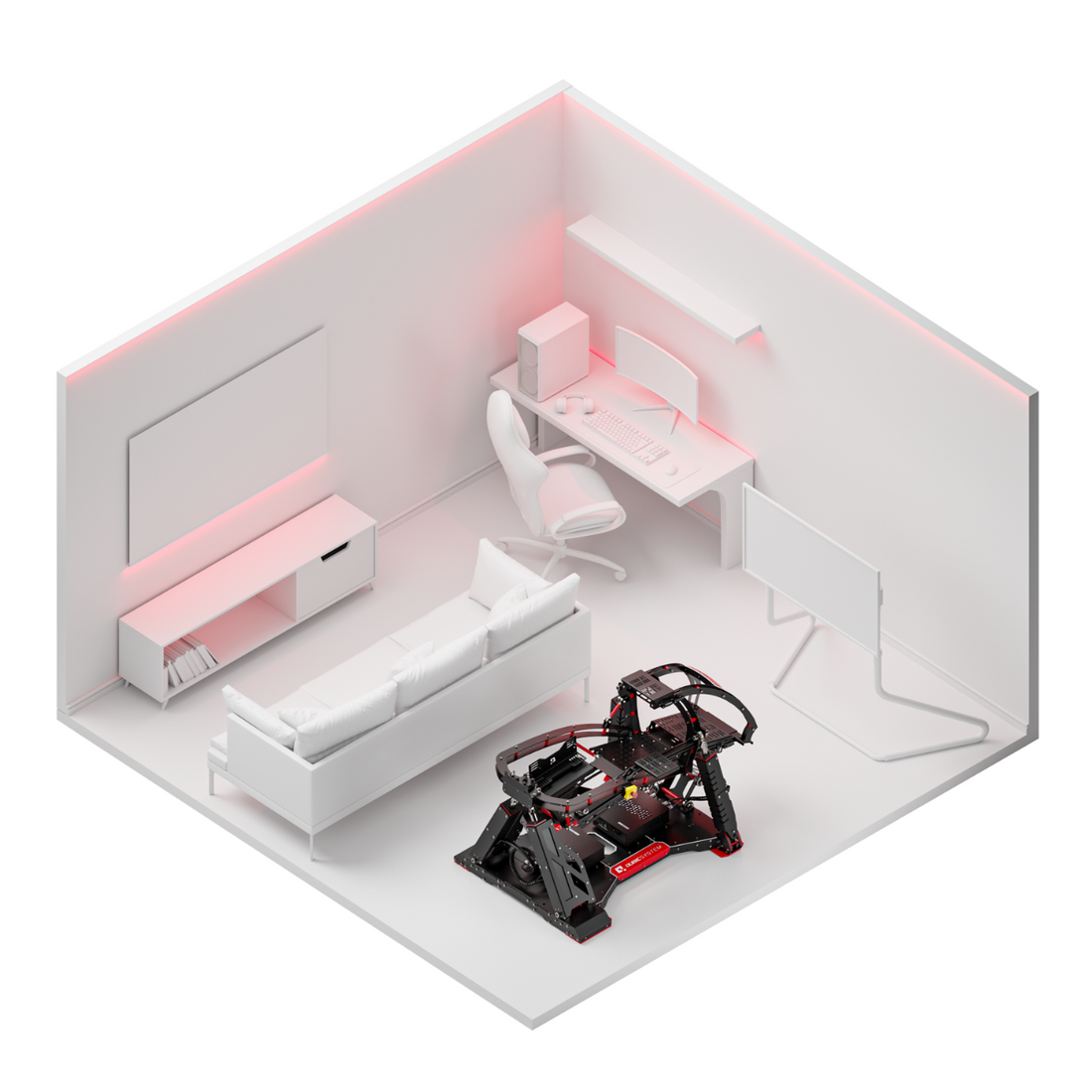 Qubic System QS-V20 4DOF Simulator Cockpit