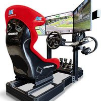 Apevie Simulator - AS-M3 Sim Racing Seat Black / Red