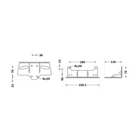 Qubic System BT-1 Brackets