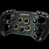 Moza Racing GS Steering Wheel V2P (Alcantara / Leather)