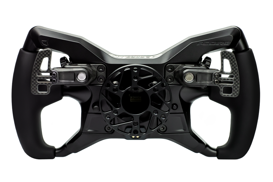 Cube Controls F-Core Steering Wheel 2 Pedals ( USB/Bluetooth Dual Mode )