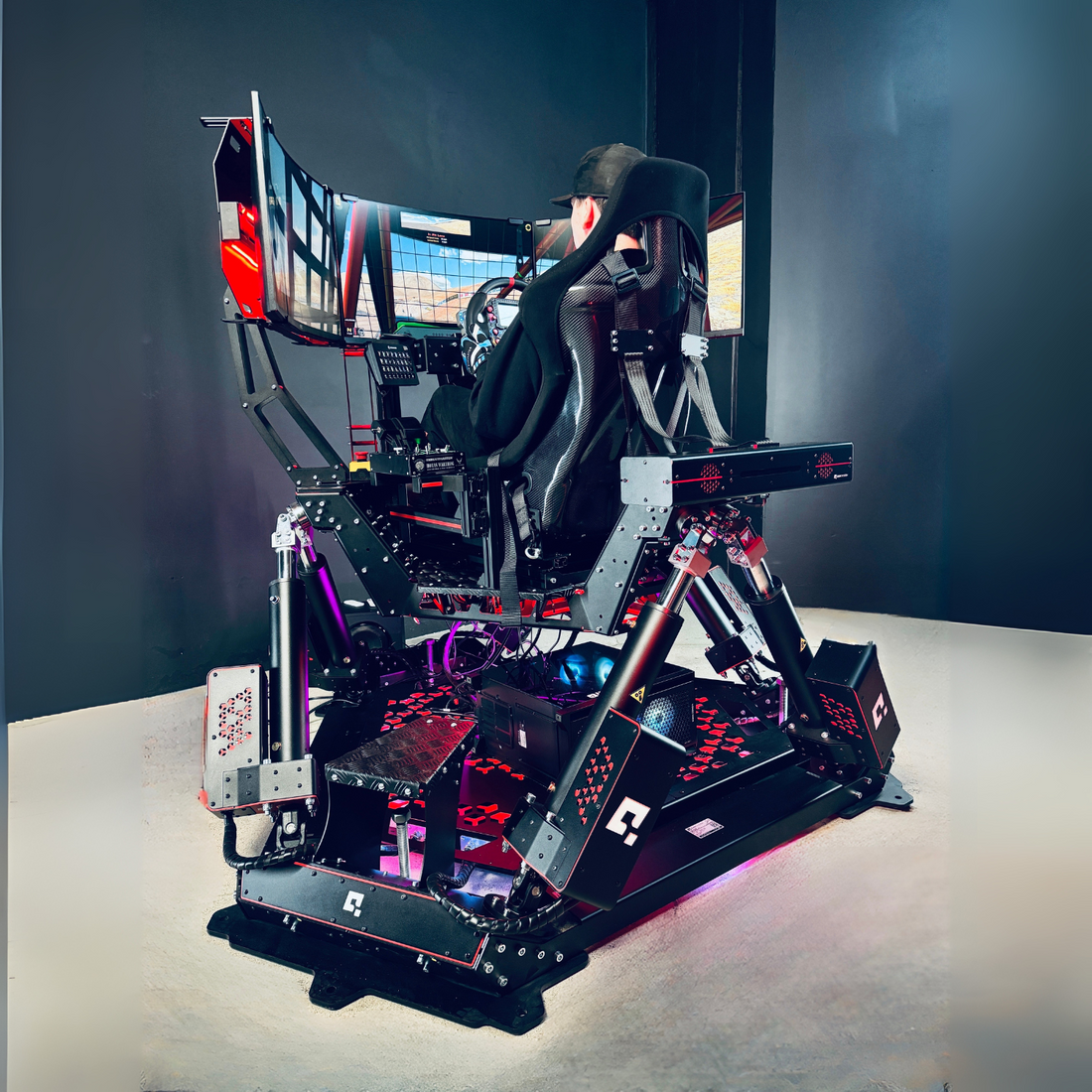 AS13 S35 6DOF Racing Simulator & Flight Simulator