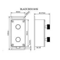 Black Box Mini Sim Racing Button Box