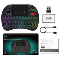 Rii Mini Wireless Keyboard Touchpad Combo - X8