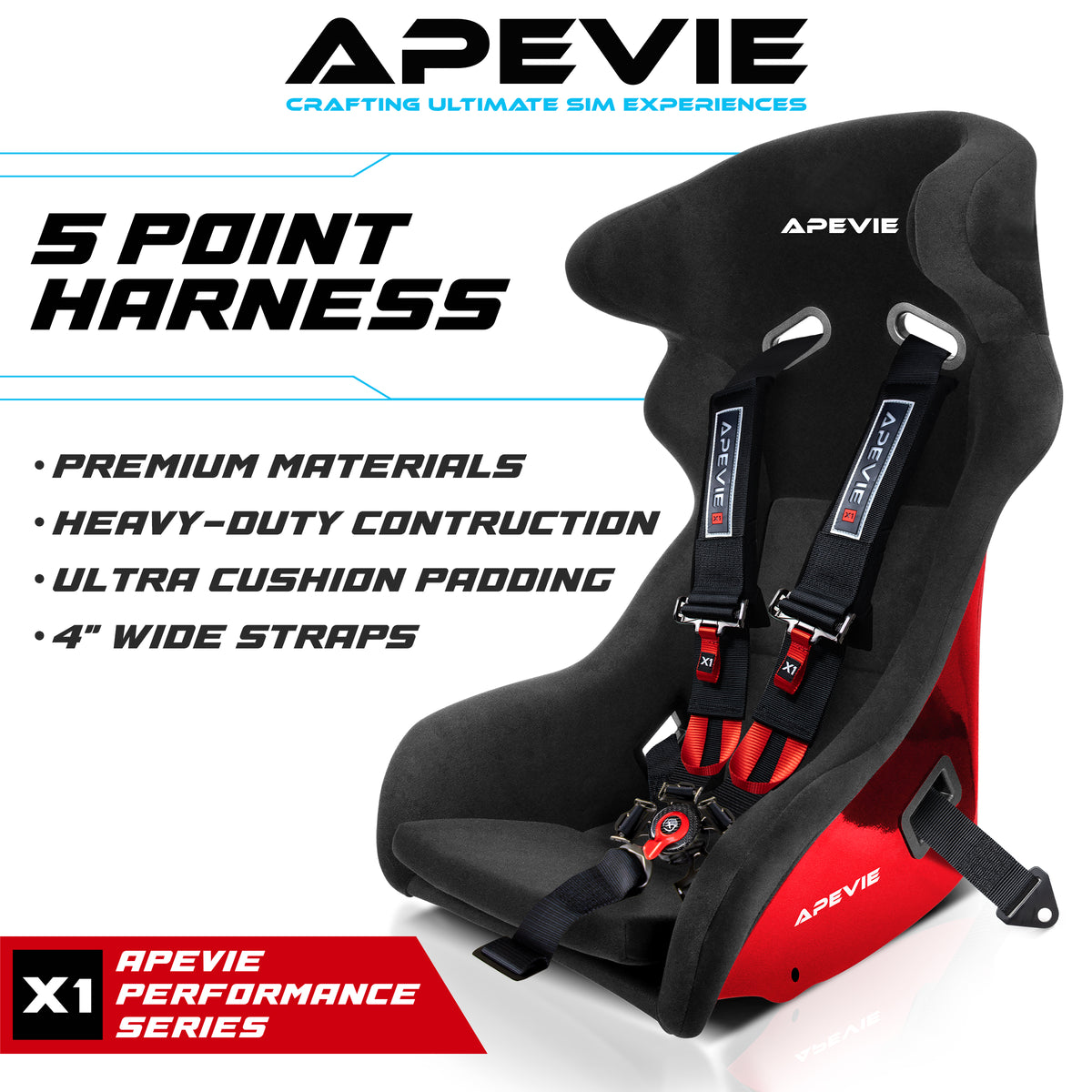 APEVIE SIMULATOR 5-POINT HARNESS