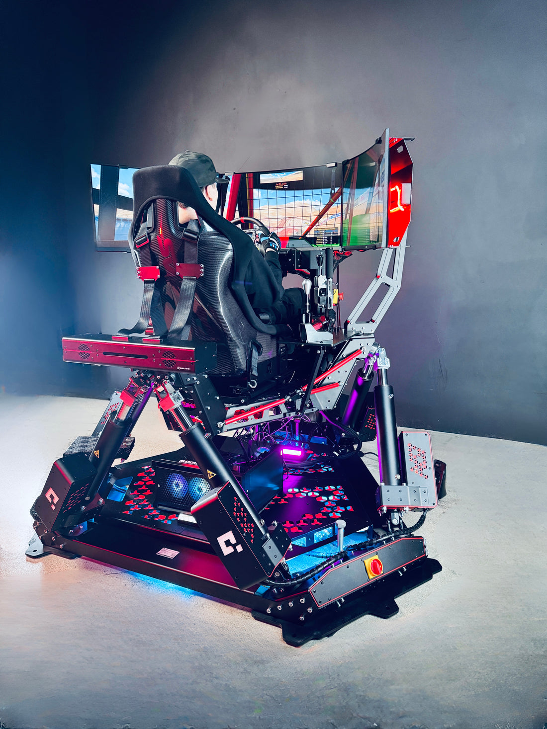 AS13 S35 6DOF Racing Simulator & Flight Simulator