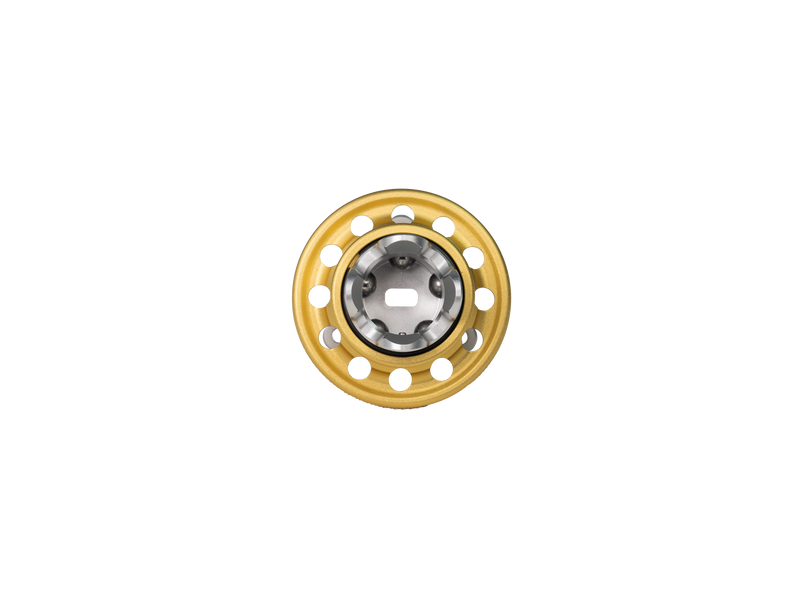 Conspit quick release for sim racing wheels — product photo, front view.