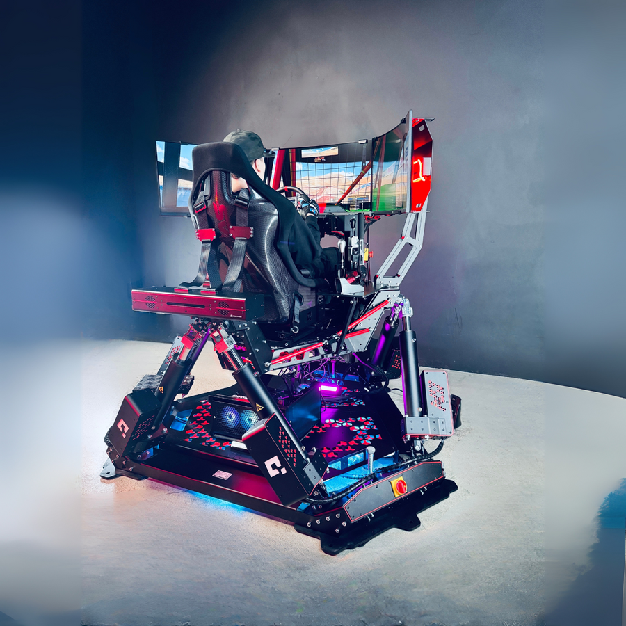AS13 S35 6DOF Racing Simulator & Flight Simulator