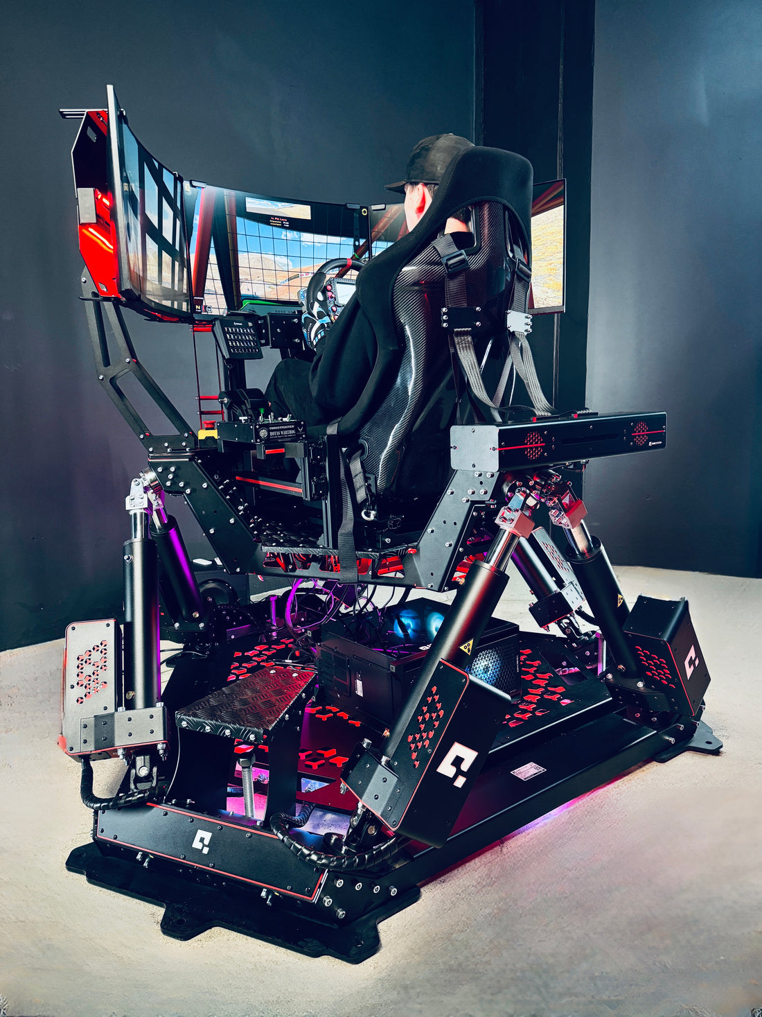 AS13 S35 6DOF Racing Simulator & Flight Simulator