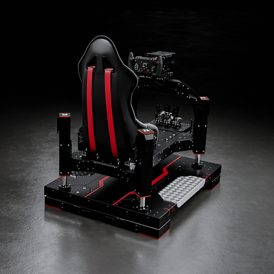 QS-CH2 2DOF motion platform with traction loss