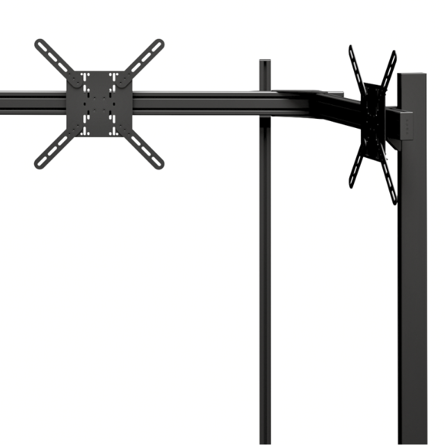 Apevie External Triple Monitor Stands