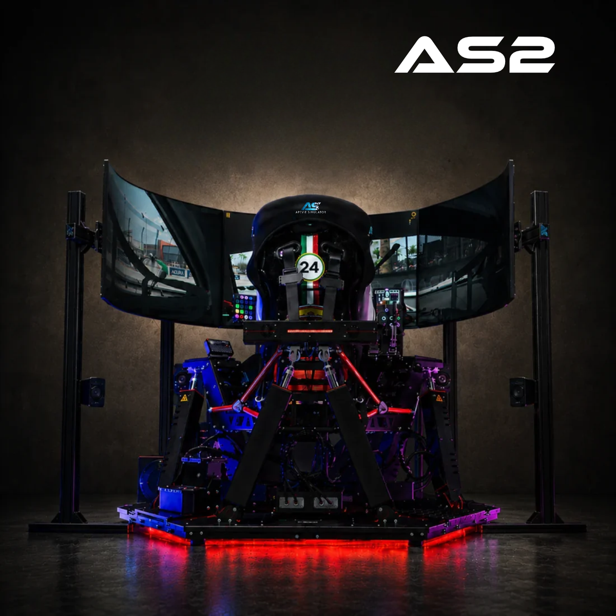 AS2 6DOF Racing Simulator