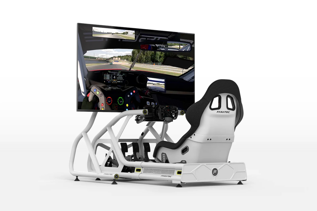 FANATEC GT COCKPIT MONITOR STAND (WHITE)
