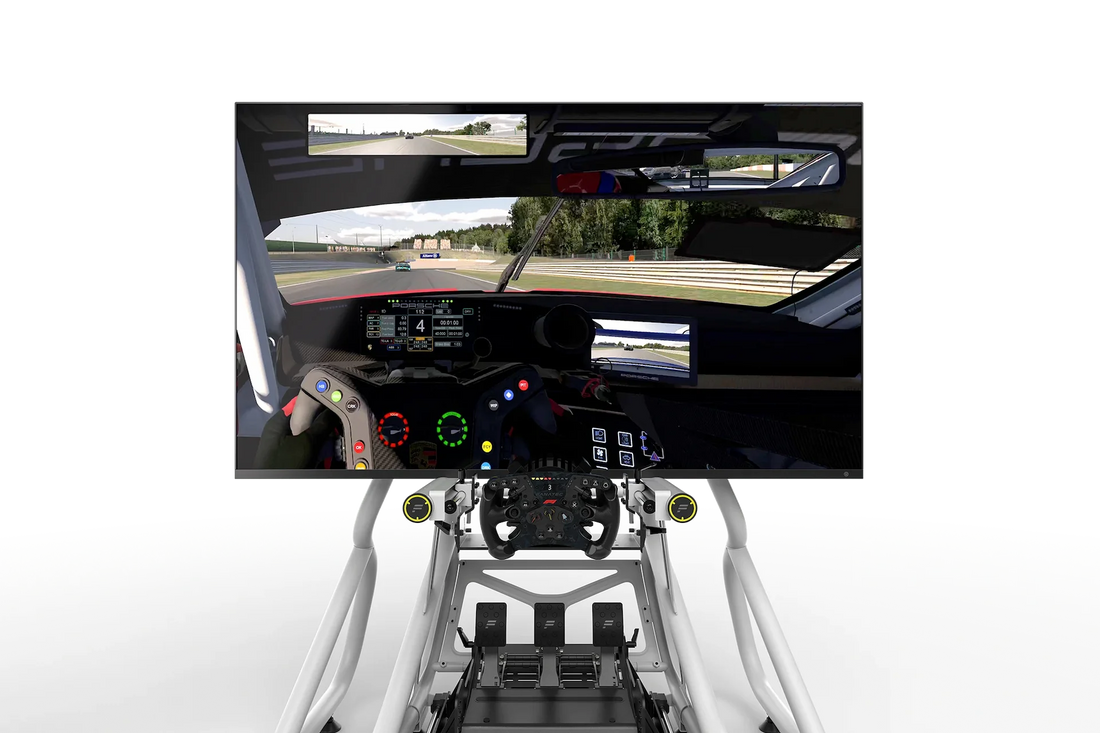 FANATEC GT COCKPIT MONITOR STAND (WHITE)