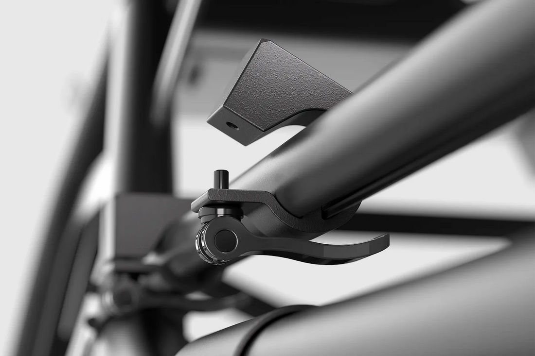 Copper Point Shifter Mount Kit (1x Tube) ( 2x Clamps Alu. / 1x Mounting Plate Black)