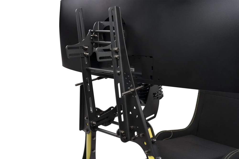 SECURE AND ADJUSTABLE MONITOR MOUNTING