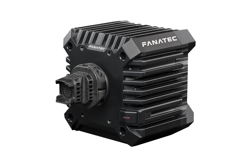 Fanatec CSL DD direct-drive wheelbase — product photo, front view.
