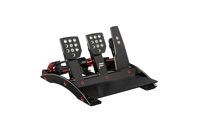 Fanatec ClubSport pedals V3 — product photo, front view.
