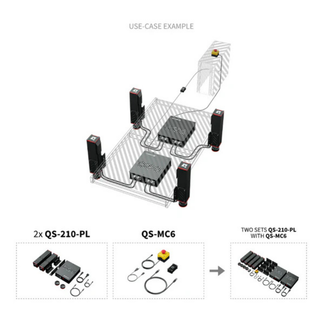 QS-210 Actuators by QUBIC SYSTEM (3DOF)