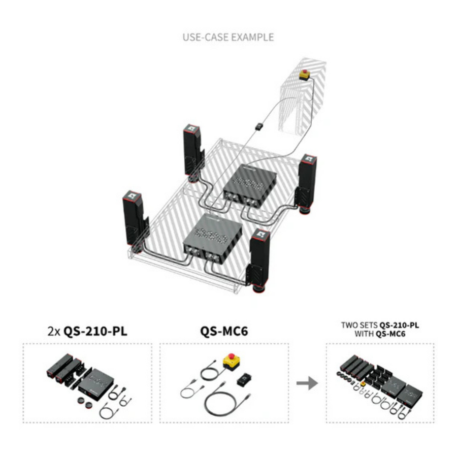 QS-210 Actuators by QUBIC SYSTEM (3DOF)
