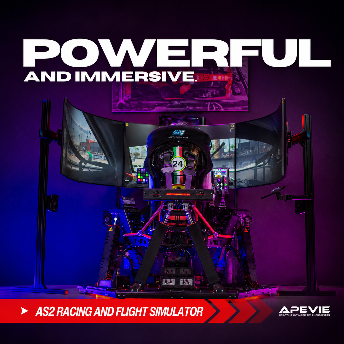 AS2 6DOF Racing Simulator