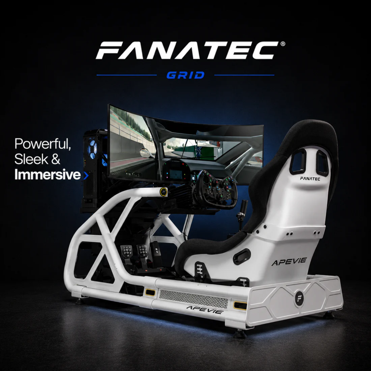 ApevieSimulator Fanatec Turn-key Sim Racing Package