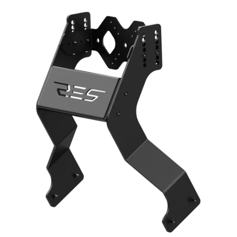 GT integrated monitor stand for sim racing cockpits — product photo, front view.