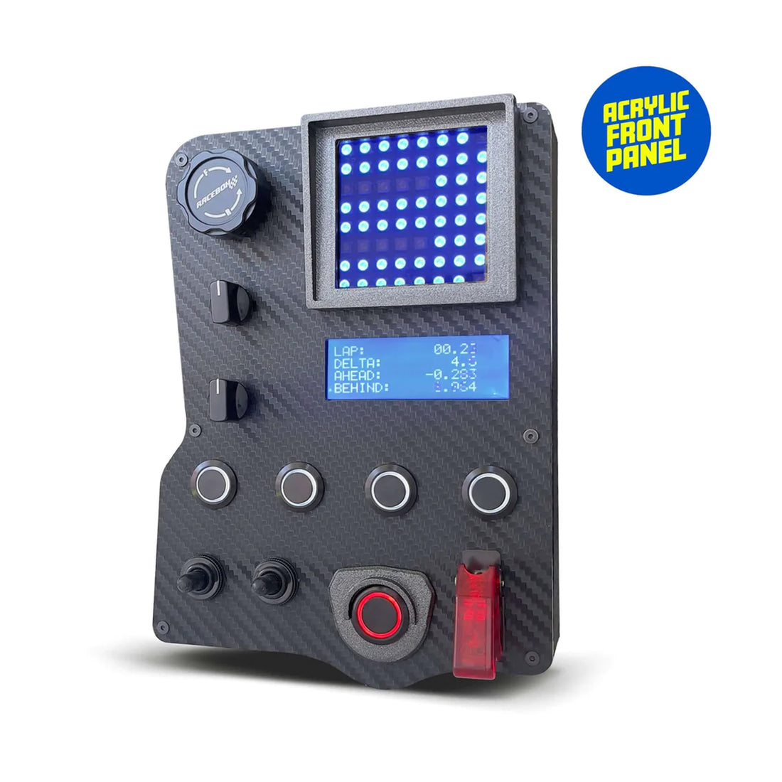 GT3-PRO Carbon Fiber sim racing Button Box – ApevieSimulator