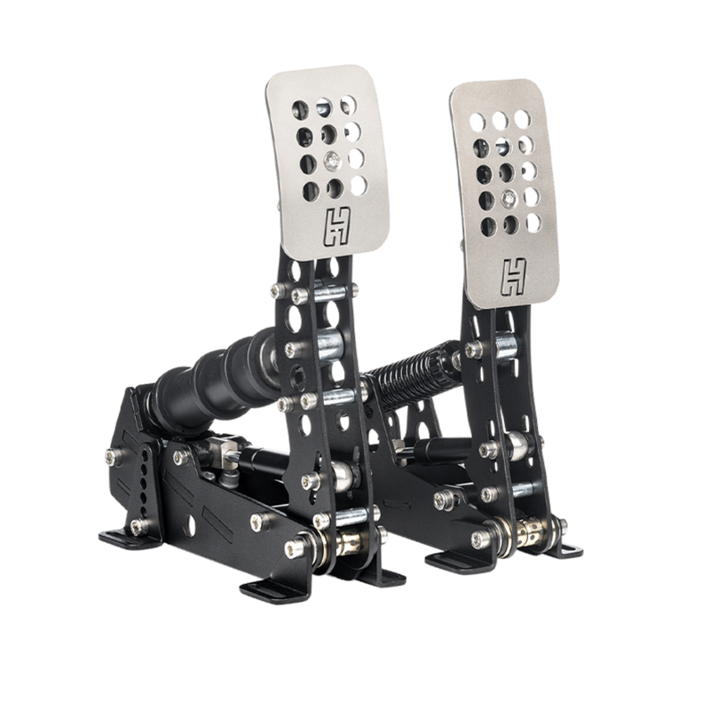 Heusinkveld Ultimate+ two-pedal set — product photo, front view.
