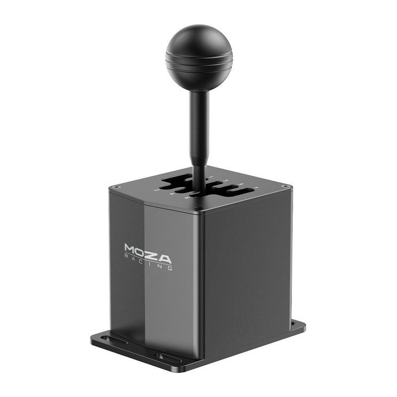 Moza Racing HGP H-pattern and sequential shifter — product photo, front view.