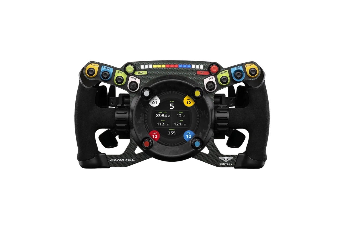 The Real Bentley Continental GT3 Pikes Peak Steering Wheel