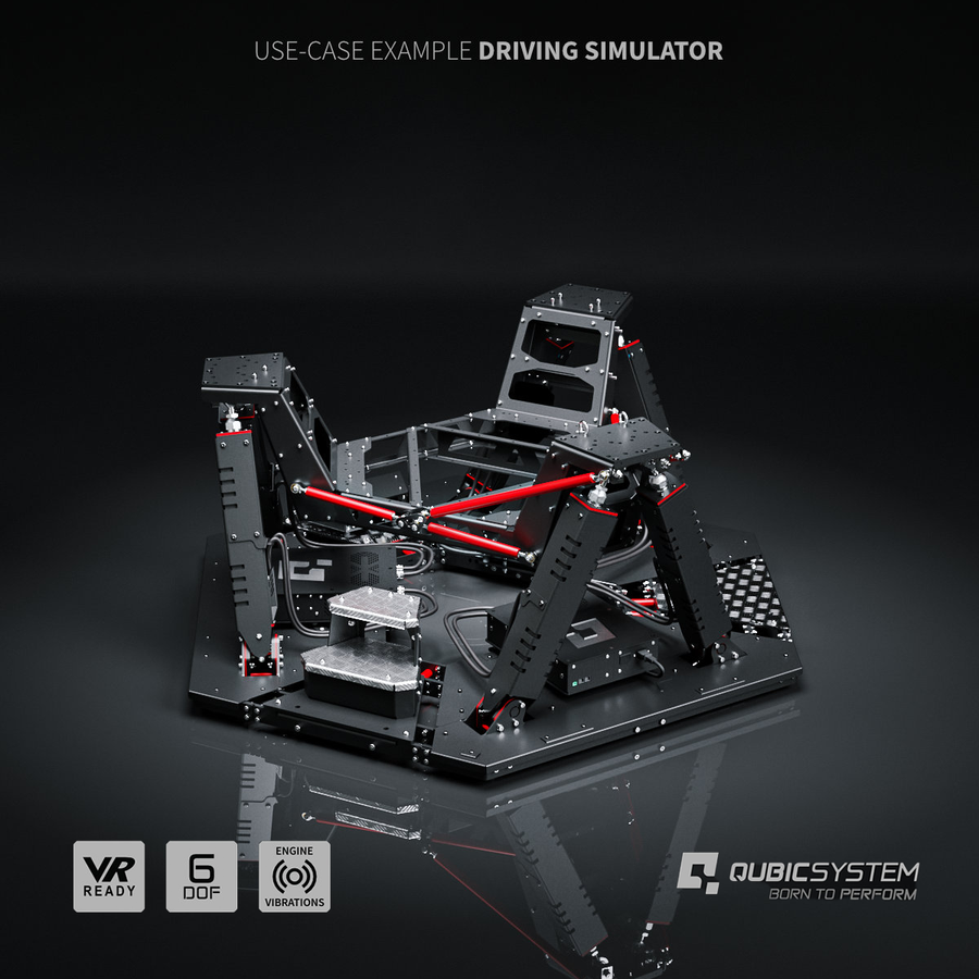 Qubic System QS-S25 (6DOF) Simulator Cockpit Only