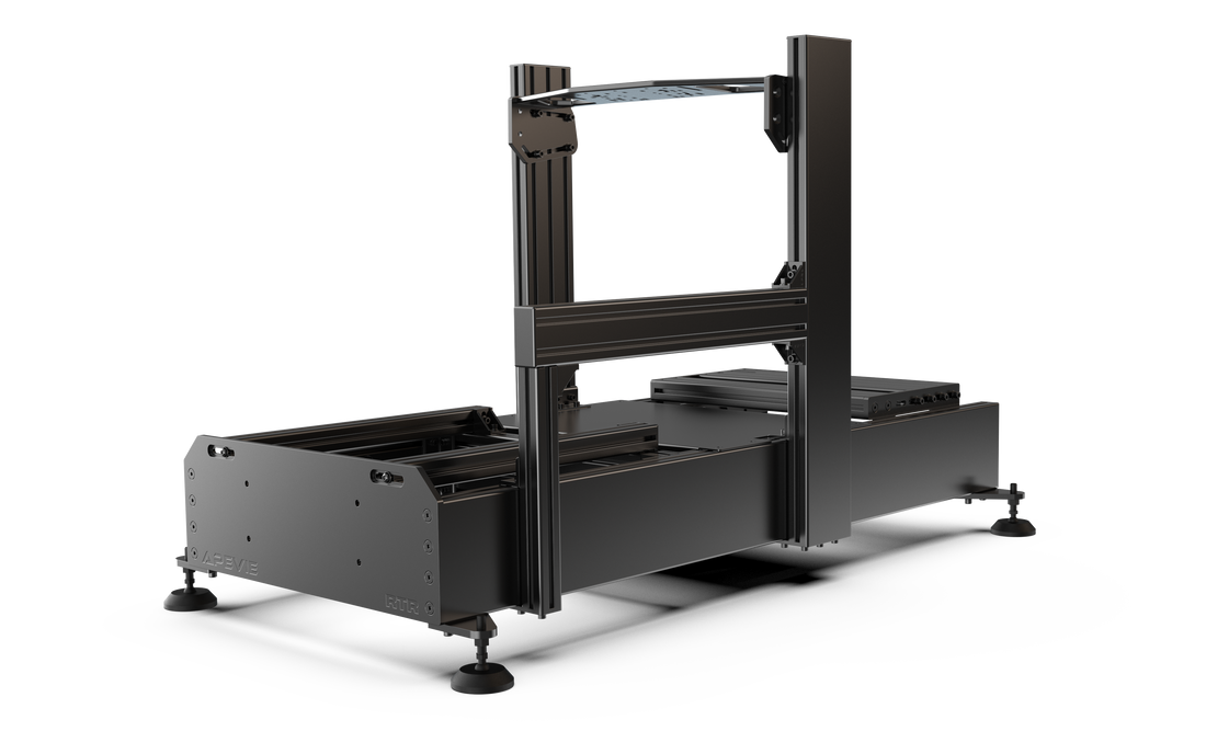 Apevie RTR V2 Aluminum Extrusion Racing Simulator Cockpit – 1600mm x 400mm