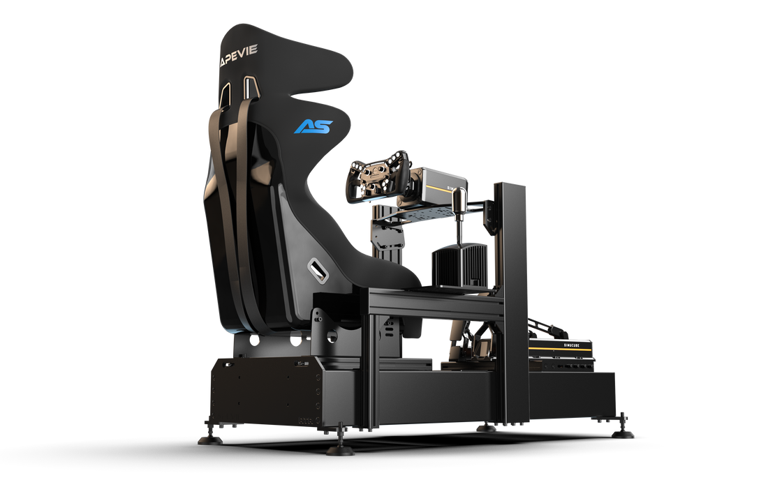 Apevie RTR V2 Aluminum Extrusion Racing Simulator Cockpit – 1600mm x 400mm