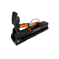 Simucube ActivePedal Ultimate — active force-feedback sim racing pedal, front view.