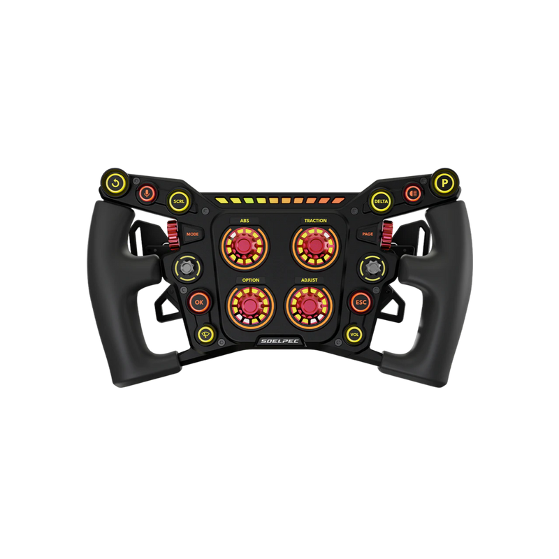 SOELPEC Terra LX sim racing product — product photo, front view.