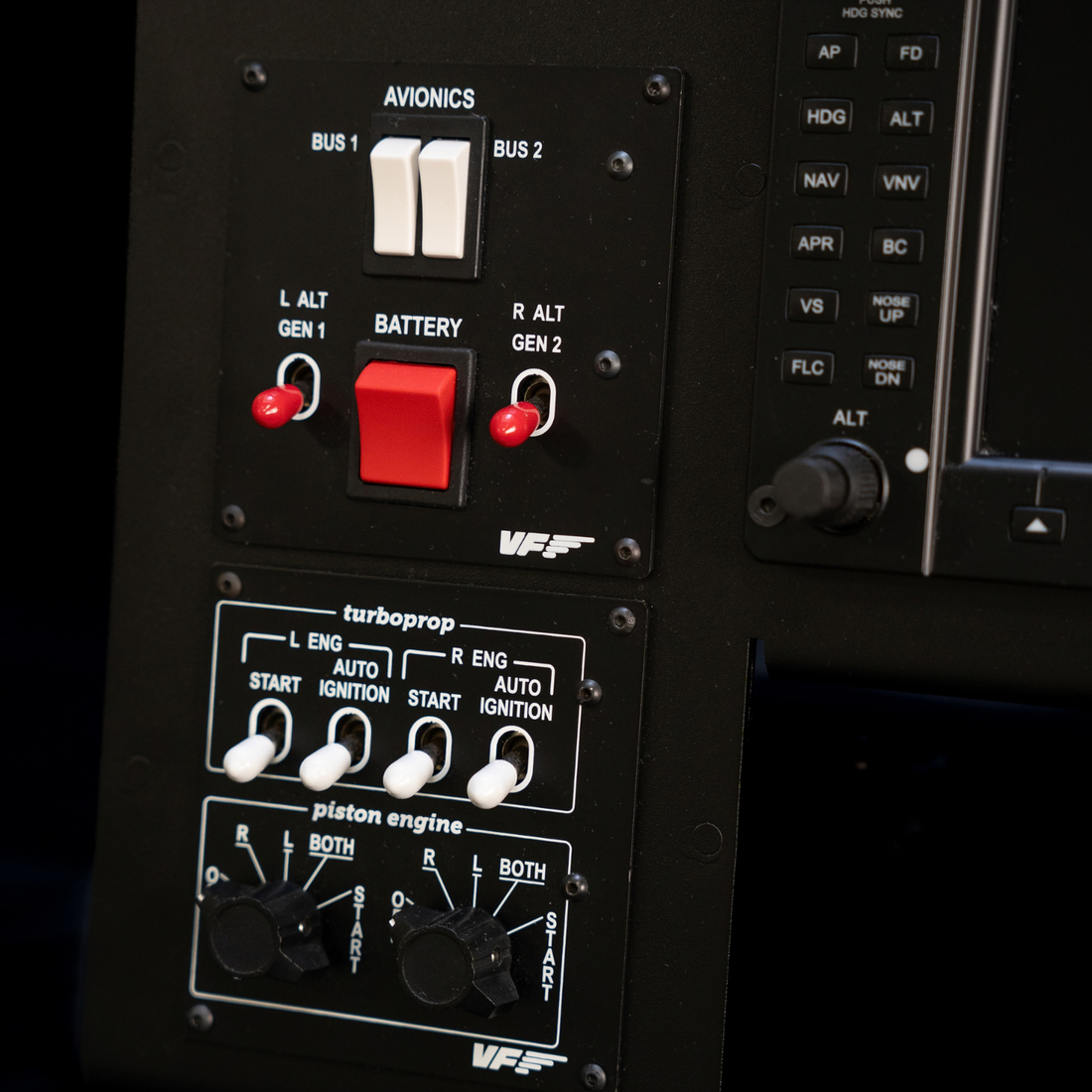 VIRTUAL FLY SWITCHO EFIS PANEL