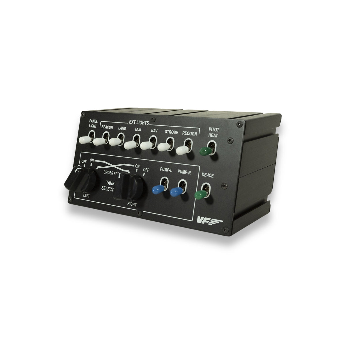 LIGHTS, FUEL, PITOT HEAT & DE-ICE AT YOUR FINGERTIPS