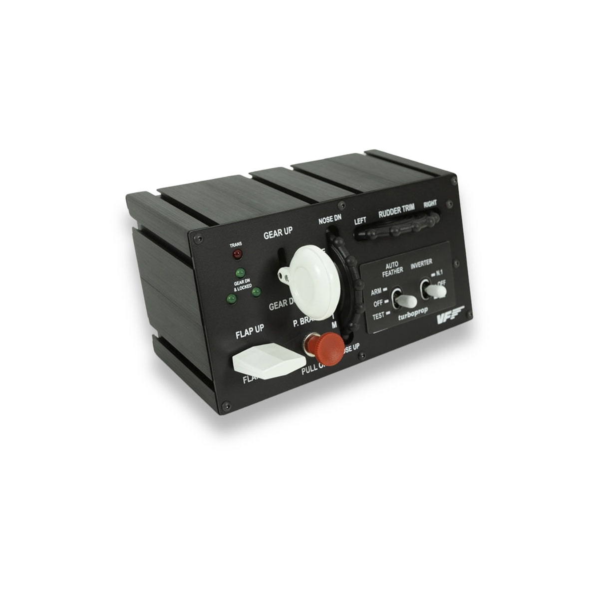 TRIMS, FLAPS, GEAR & PARKING BRAKE IN ONE MODULE