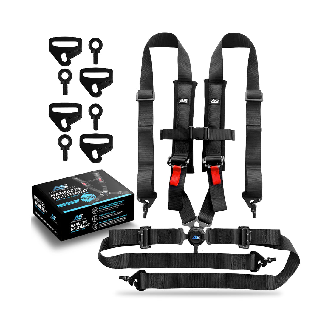 Apevie Simulator 4 Point Harness Seat Belt ApevieSimulator Apevie simulator 4 point harness seat belt apeviesimulator