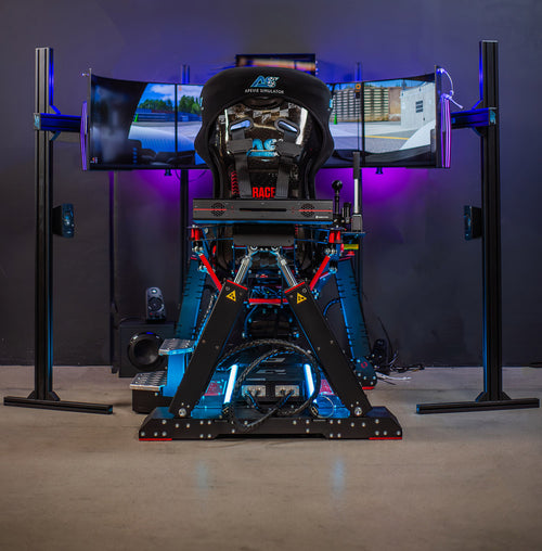 AS3 4DOF Motion Simulator with QSV20 Cockpit