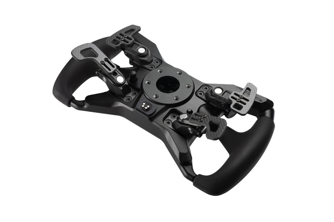 Cube Controls F-Core Steering Wheel 2 Pedals ( USB/Bluetooth Dual Mode )